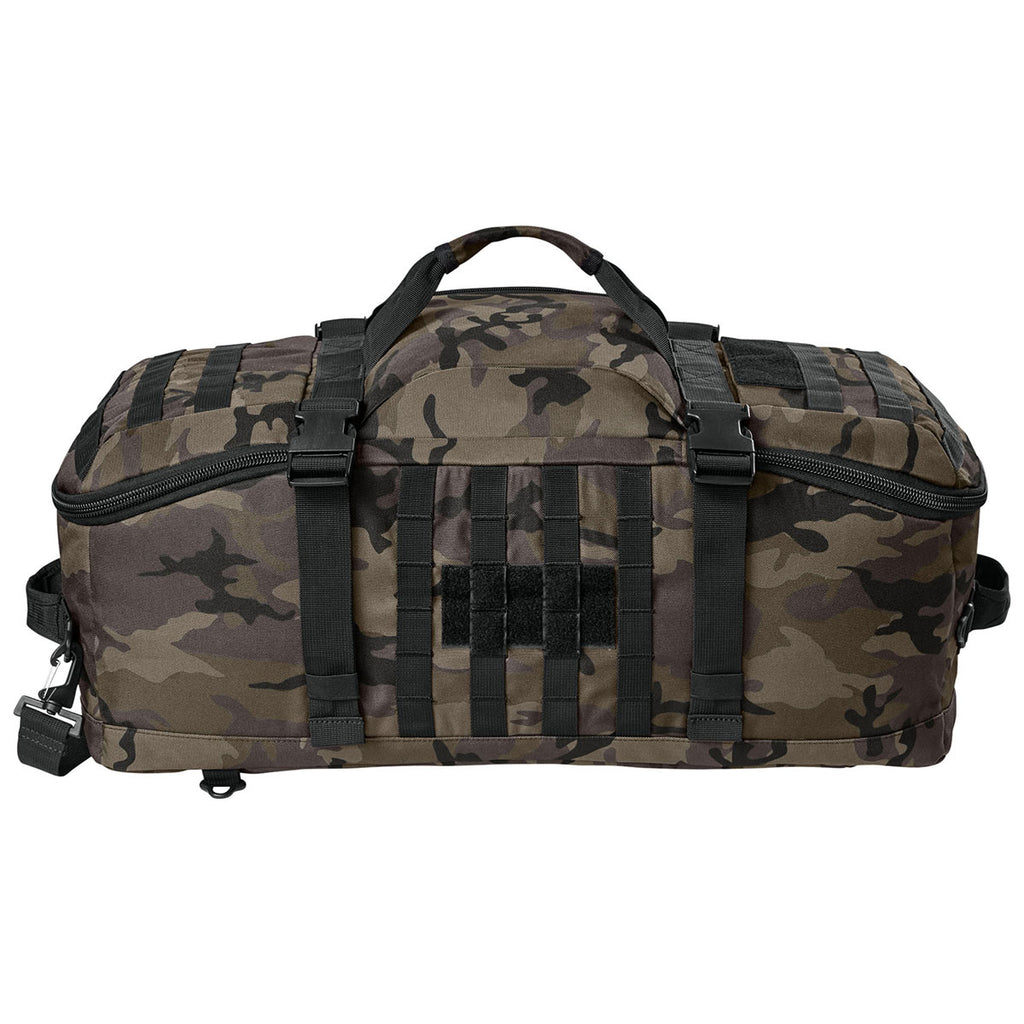 CornerStone Black Ink Camo Tactical Barrel Duffel