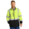 CornerStone Men's Safety Yellow ANSI 107 Class 3 Soft Shell Jacket