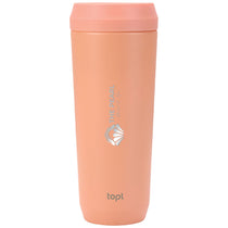 TOPL Orange 20 oz. Double Wall, Recycled Stainless Steel 360° Tumbler
