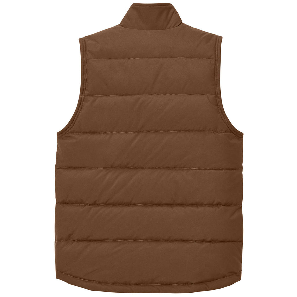 Carhartt Men's Red Duck Brown Montana Insulated Vest