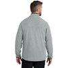 Carhartt Men's Heather Grey Textured 1/2-Zip Fleece Jacket