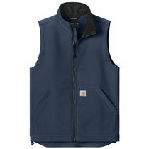 Carhartt Men's Navy Rain Defender Soft Shell Vest