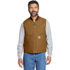 Carhartt Men's Carhartt Brown Duck Vest