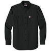 Carhartt Men's Black Rugged Professional Series Long Sleeve Shirt