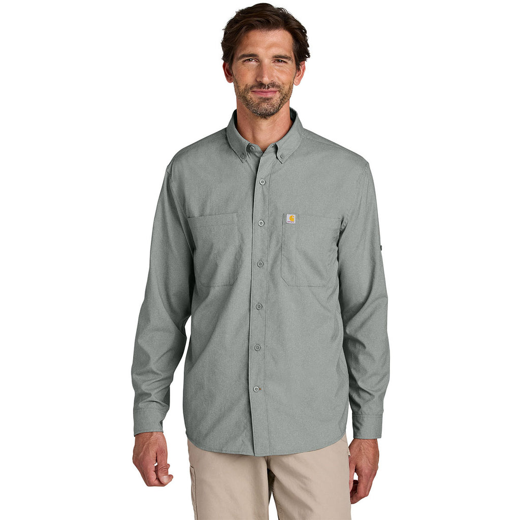 Carhartt Men's Steel Force Sun Defender Long Sleeve Shirt