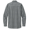 Carhartt Men's Plaid Steel Navy Rugged Flex Plaid Long Sleeve Shirt