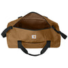 Carhartt Carhartt Brown Canvas Packable Duffel with Pouch