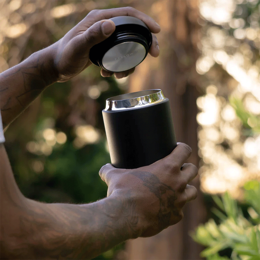 Fellow Matte Black 16oz Carter Wide Mug