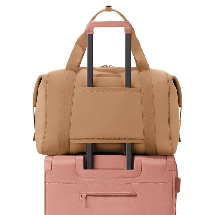 Dagne Dover Camel Landon Neoprene Carryall Bag - Extra Large