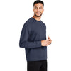 Devon & Jones Men's Navy Melange Charleston Pullover