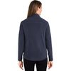 Devon & Jones Women's Navy CrownLux Performance Fleece Full-Zip