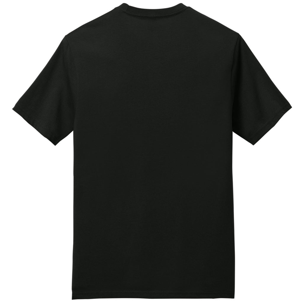 District Unisex Jet Black Perfect Weight Icon Tee