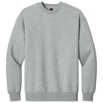 District Men's Light Heather Grey V.I.T. Heavyweight Fleece Crew