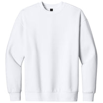 District Men's White V.I.T. Heavyweight Fleece Crew