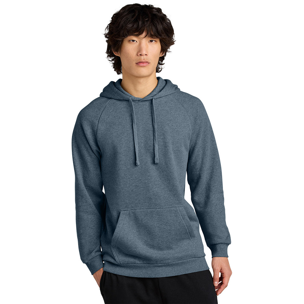 District Men's Flint Blue Heather Cloud Fleece Hoodie