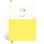 Papier Yellow Demi Travel Journal