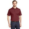 Eddie Bauer Men's Red Rhubarb Performance Polo