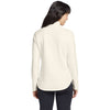 Eddie Bauer Women's Ivory Half Zip Microfleece Jacket