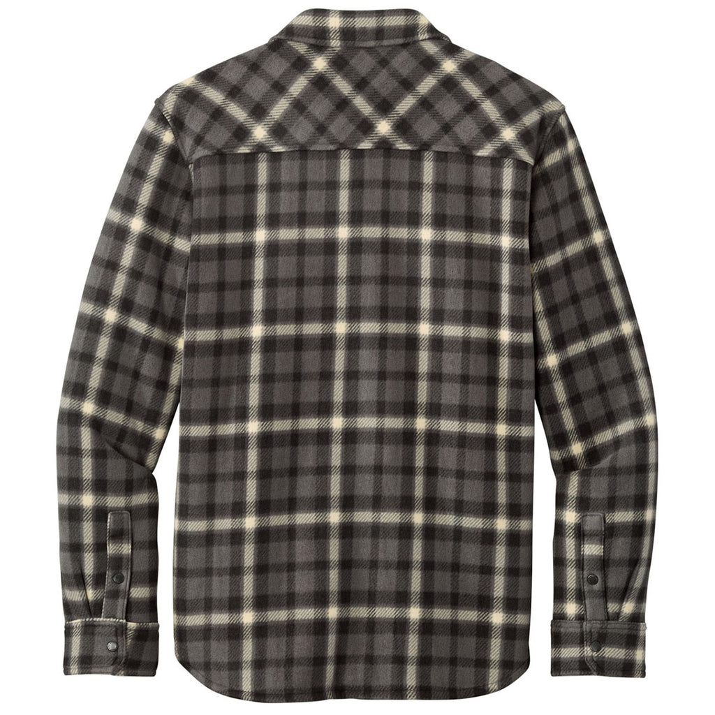 Eddie Bauer Men's Grey Steel/ Bone Woodland Shirt Jacket