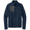Eddie Bauer Men's River Blue Half Zip Performance Fleece Jacket