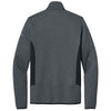 Eddie Bauer Men's Dark Charcoal Heather Full-Zip Heather Stretch Fleece Jacket