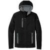 Eddie Bauer Men's Black Sport Hooded Full-Zip Fleece Jacket