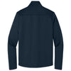 Eddie Bauer Men's River Blue Navy Smooth Mid Layer Fleece Full-Zip