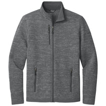 Eddie Bauer Men's Dark Grey Heather Sweater Fleece Full Zip