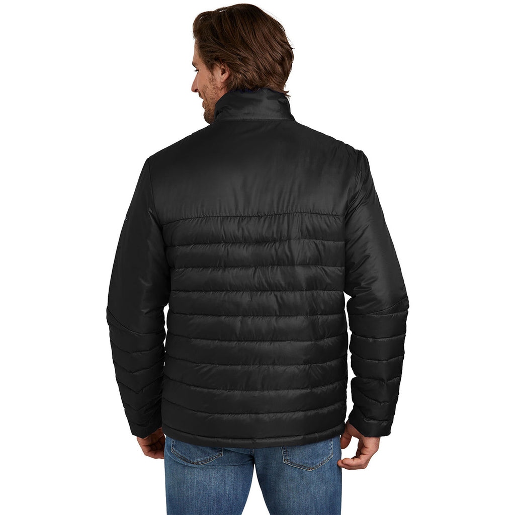 Eddie Bauer Men's Deep Black Quilted Jacket