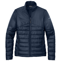 Eddie Bauer Women's River Blue Navy Quilted Jacket