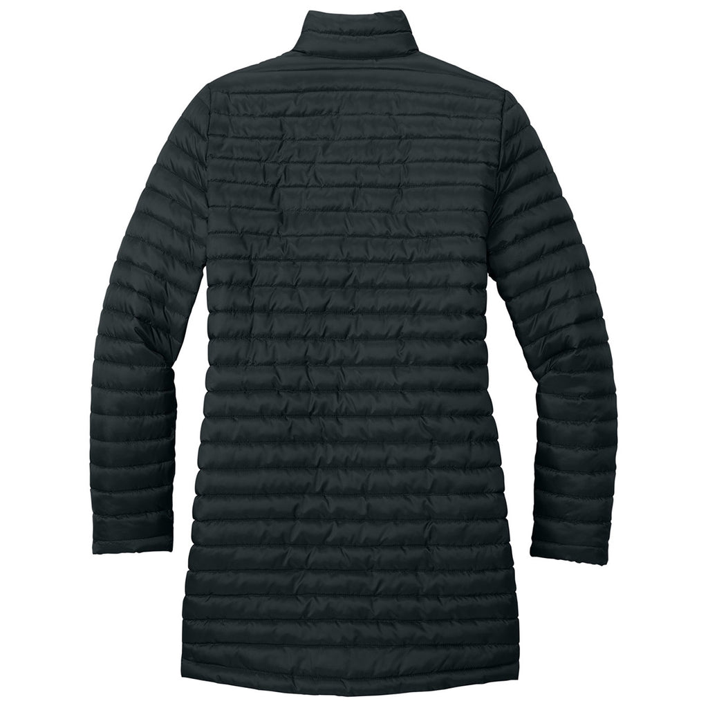 Eddie Bauer Women's Black Packable Quilted Full-Zip