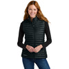 Eddie Bauer Women's Black Packable Quilted Vest