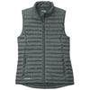 Eddie Bauer Women's Metal Grey Packable Quilted Vest