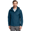 Eddie Bauer Men's Deep Sea Blue/Dark Adriatic Rain Jacket