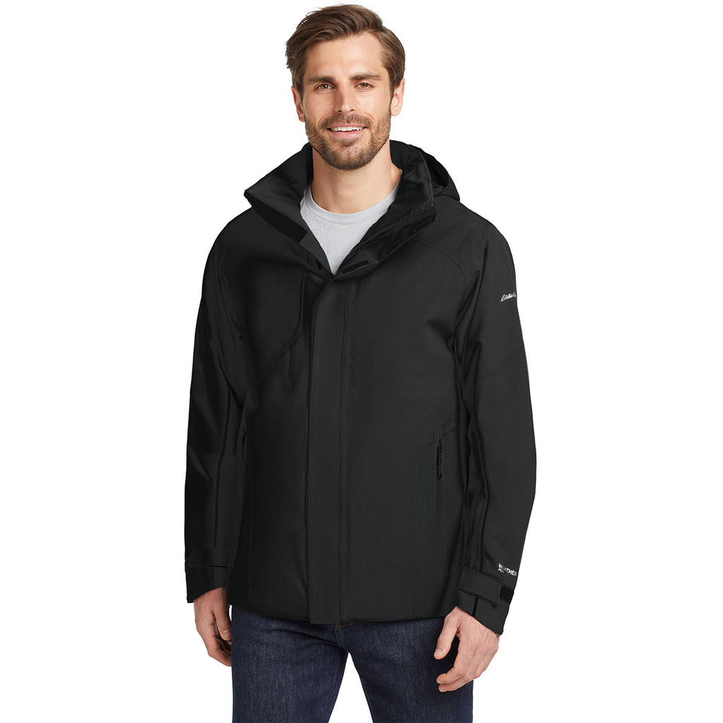 Eddie Bauer Men's Black WeatherEdge Plus Insulated Jacket