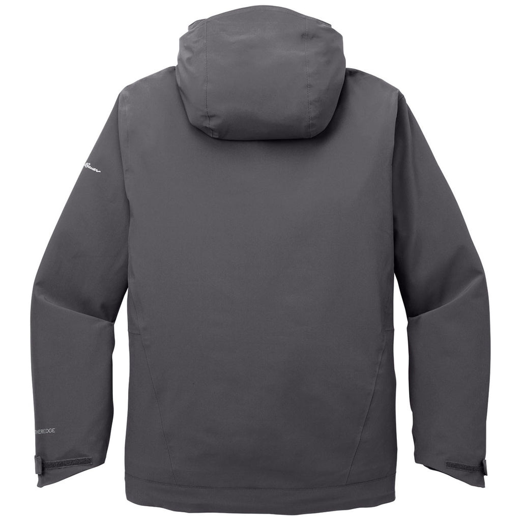 Eddie Bauer Men's Grey Steel/Metal Grey WeatherEdge 3-in-1 Jacket