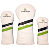 Vintage White Embroidered Head Cover Set