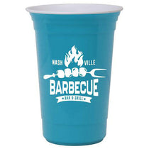 Garyline Cyan Varsity Double-Wall Cup with Liner - 16 oz.
