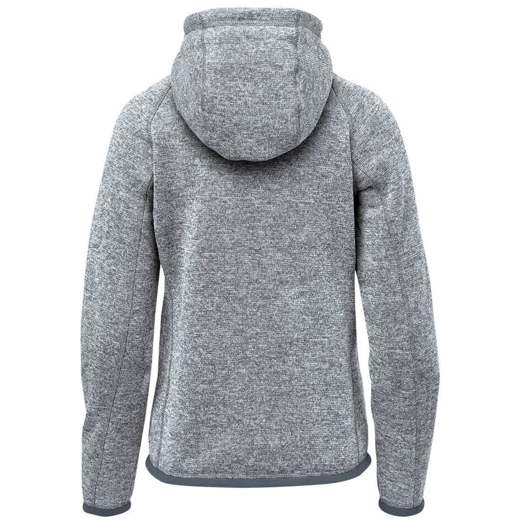 Stormtech Women's Granite Heather Avalante Full Zip Fleece Hoody