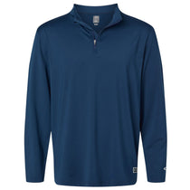 Oakley Men's Team Navy Team Issue Podium Quarter-Zip Pullover