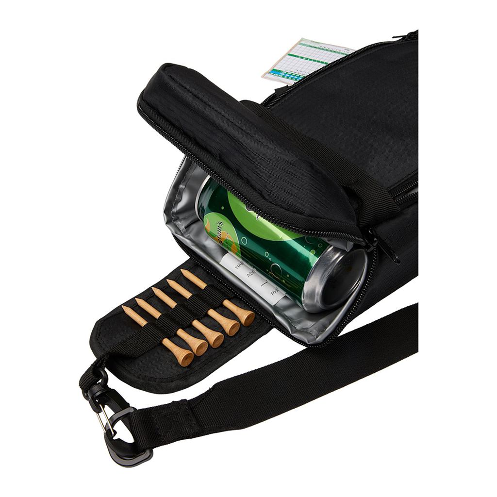 Leed's Black Fairway Recycled 6 Can Golf Cooler