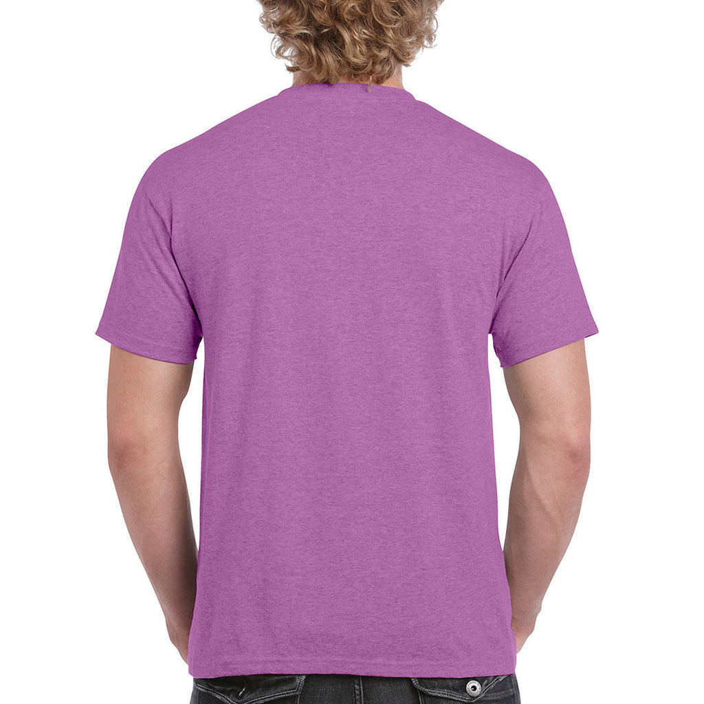 Gildan Men's Heather Radiant Orchid 5.3 oz. T-Shirt