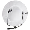UNRL White DWR Bucket Hat