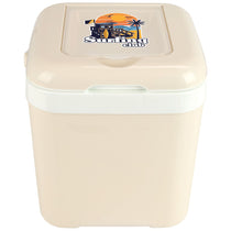 Logomark Cream 12 Qt Hard Sided Cooler