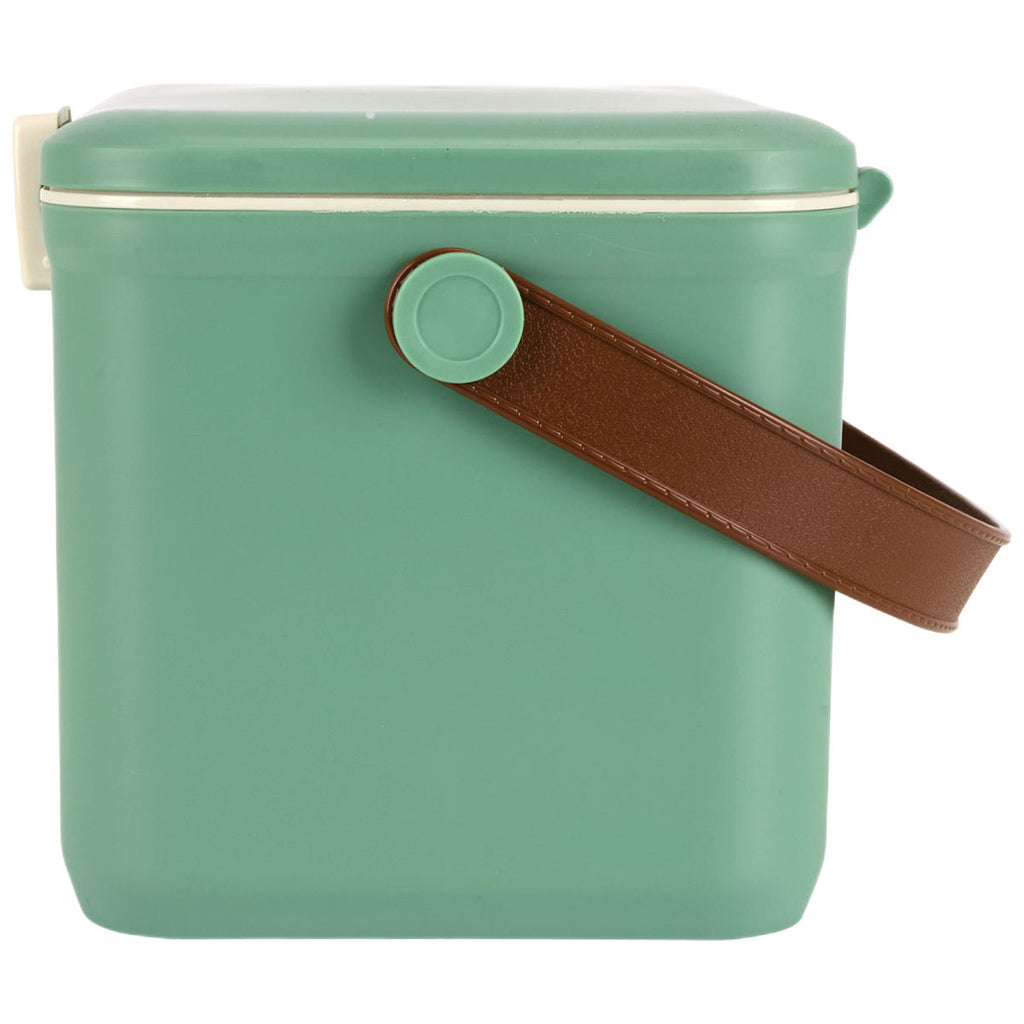 iCOOL Green Hale 6-Can, 5.25 Qt Hard Sided Cooler