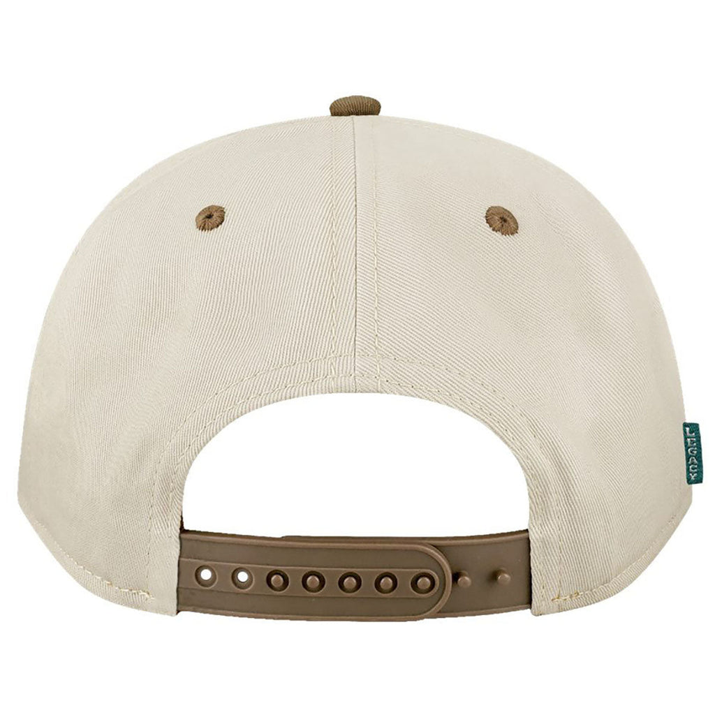 Legacy Stone/Brown Heritage Twill Cap