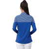 Levelwear Women's Team Royal Classic Stripes Pullover