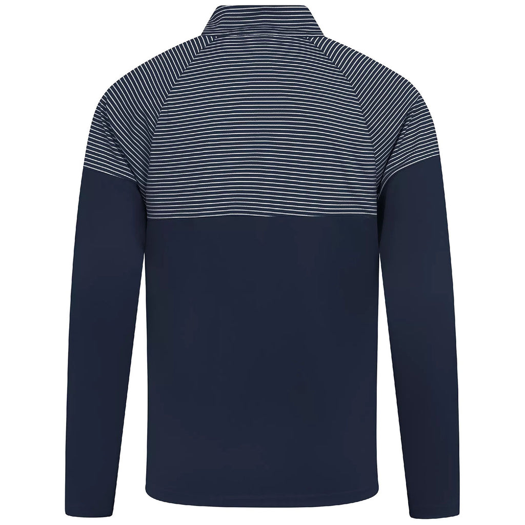 Levelwear Men's Navy Classic Stripes Pullover