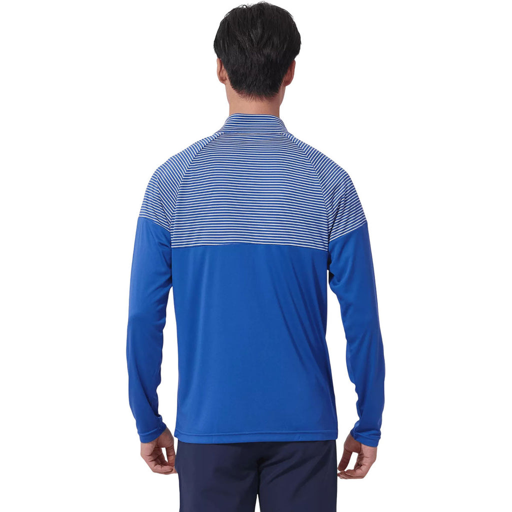 Levelwear Men's Team Royal Classic Stripes Pullover