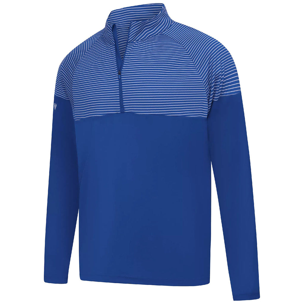 Levelwear Men's Team Royal Classic Stripes Pullover